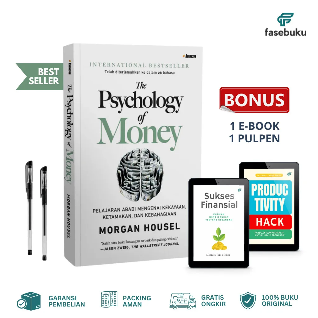 [Bonus Khusus] The Psychology of Money - Morgan Housel - Baca